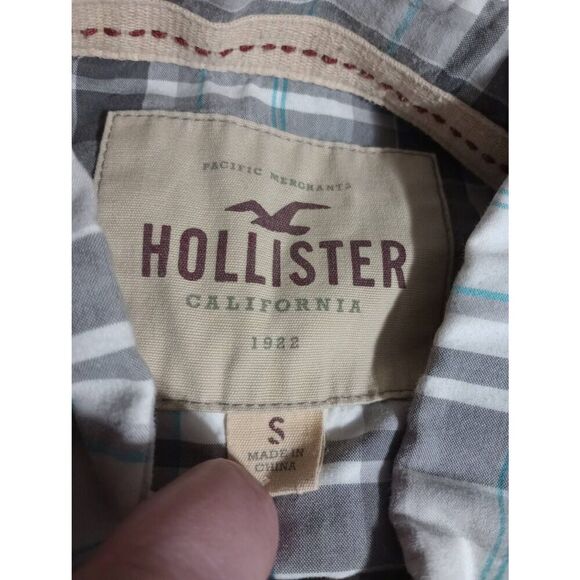 Hollister Shirt Men's Small Snap Closure Western Rodeo - Picture 5 of 7